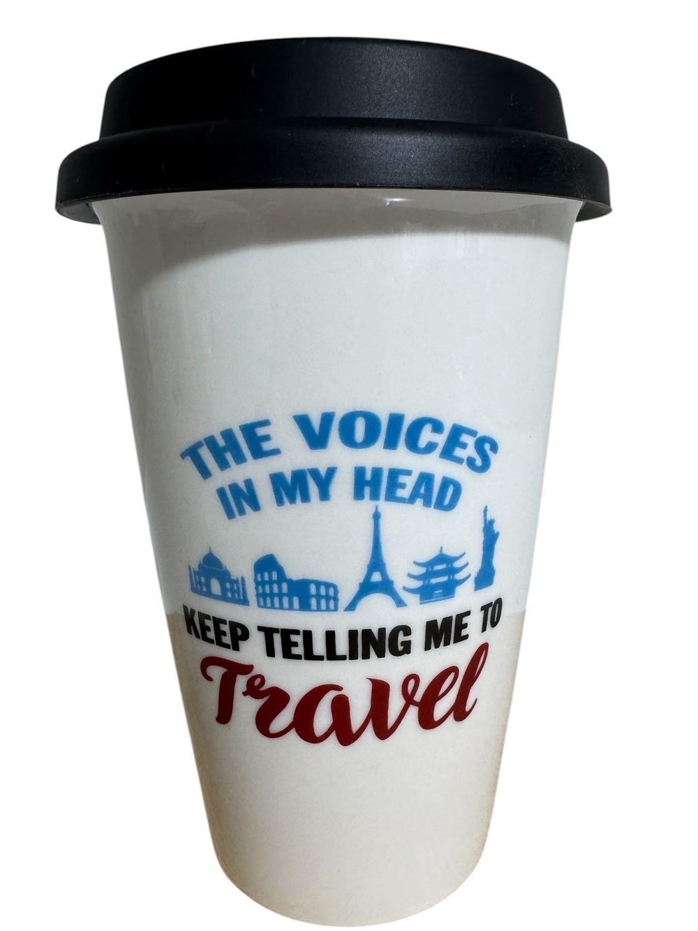 Porcelain Travel Cup Soft Silicone Cover
12 Oz
